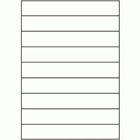 805 - Back Slit parallel to Short Edge - 8 slits, 47mm apart
