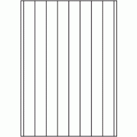 806 - Back Slit parallel to Long Edge - 9 slits, 35mm apart