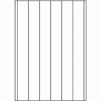809 - Back Slit parallel to Long Edge - 7 slits, 50mm apart