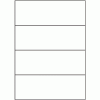 811 - Back Slit parallel to Short Edge - 3 slits, 112.7mm apart
