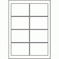 828 - SR-A3 Label Size 140mm x 97mm - 8 labels per sheet