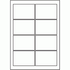 828 - SR-A3 Label Size 140mm x 97mm - 8 labels per sheet 