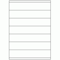 404 - Label Size 210mm x 40mm - 7 labels per sheet 404 - Label Size 210mm x 40mm - 7 labels per sheet