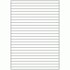 405 - Label Size 210mm x 12mm - 23 labels per sheet 