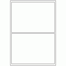 408 - Label Size 200mm x 140mm - 2 labels per sheet 