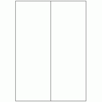 412 - Label Size 105mm x 295.2mm - 2 labels per sheet 412 - Label Size 105mm x 295.2mm - 2 labels per sheet