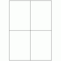 413 - Label Size 105mm x 147.6mm - 4 labels per sheet 413 - Label Size 105mm x 147.6mm - 4 labels per sheet