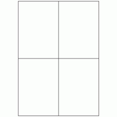 413 - Label Size 105mm x 147.6mm - 4 labels per sheet 