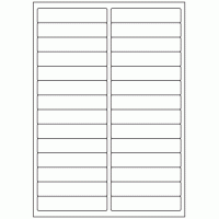 423 - Label Size 97mm x 20mm - 28 labels per sheet 423 - Label Size 97mm x 20mm - 28 labels per sheet