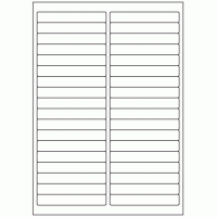 424 - Label Size 97mm x 15mm - 36 labels per sheet