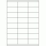 431 - Label Size 70mm x 35mm - 24 labels per sheet