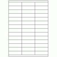 433 - Label Size 70mm x 20mm - 42 labels per sheet 433 - Label Size 70mm x 20mm - 42 labels per sheet
