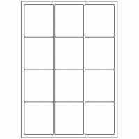 441 - Label Size 63.5mm x 71mm - 12 labels per sheet 441 - Label Size 63.5mm x 71mm - 12 labels per sheet