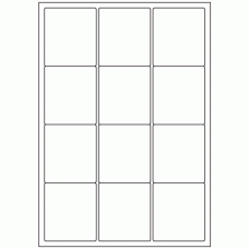 441 - Label Size 63.5mm x 71mm - 12 labels per sheet 