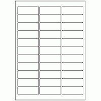 444 - Label Size 63.5mm x 24mm - 33 labels per sheet