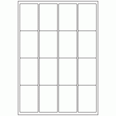 451 - Label Size 48mm x 71mm - 16 labels per sheet 