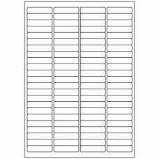 454 - Label Size 48mm x 12mm - 92 labels per sheet 