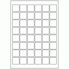 459 - Label Size 30mm x 30mm - 48 labels per sheet 