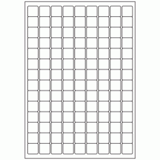 461 - Label Size 20mm x 20mm - 126 labels per sheet 