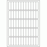 463 - Label Size 16mm x 52mm - 60 labels per sheet 463 - Label Size 16mm x 52mm - 60 labels per sheet