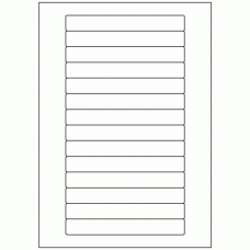 464 - Label Size 145mm x 19mm - 14 labels per sheet 