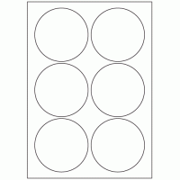 471 - Label Size 90mm dia - 6 labels per sheet 471 - Label Size 90mm dia - 6 labels per sheet