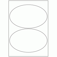 480 - Label Size 200mm x 125mm - 2 labels per sheet