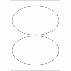 480 - Label Size 200mm x 125mm - 2 labels per sheet 