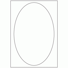 481 - Label Size 180mm x 280mm - 1 label per sheet 