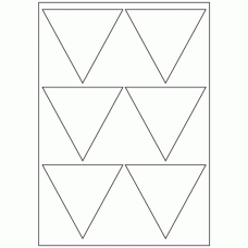 485 - Label Size 90 x 90mm - 6 labels per sheet 