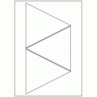 486 - Label Size 140mm x 158mm x 158mm - 3 labels per sheet 486 - Label Size 140mm x 158mm x 158mm - 3 labels per sheet