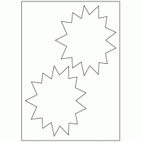 490 - Label Size 130mm x 150mm - 2 labels per sheet