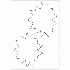 490 - Label Size 130mm x 150mm - 2 labels per sheet 