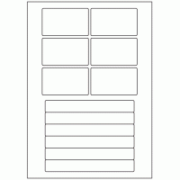 494 - Label Size Video Set - 6 sets per sheet 494 - Label Size Video Set - 6 sets per sheet