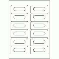 495 - Audio Tape - 12 labels per sheet 495 - Audio Tape - 12 labels per sheet