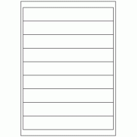 513 - Label Size 200mm x 30mm - 9 labels per sheet 513 - Label Size 200mm x 30mm - 9 labels per sheet