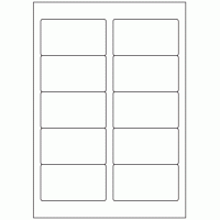 514 - Label Size 90mm x 50mm - 10 labels per sheet