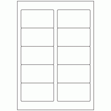 514 - Label Size 90mm x 50mm - 10 labels per sheet 