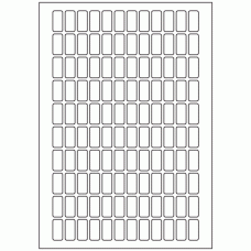 516 - Label Size 12mm x 25mm - 120 labels per sheet 
