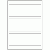 519 - Label Size 195mm x 75mm - 3 labels per sheet 519 - Label Size 195mm x 75mm - 3 labels per sheet