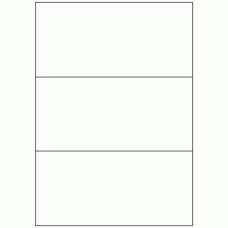 520 - Label Size 210mm x 98.4mm - 3 labels per sheet 
