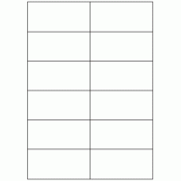 522 - Label Size 105mm x 49.2mm - 12 labels per sheet 522 - Label Size 105mm x 49.2mm - 12 labels per sheet