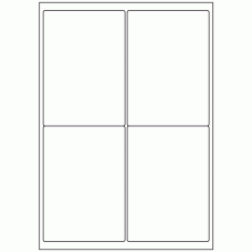 523 - Label Size 99.1mm x 139mm - 4 labels per sheet 