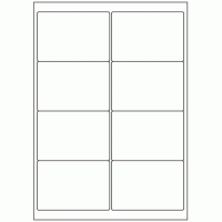525 - Label Size 99.1mm x 67.7mm - 8 labels per sheet 525 - Label Size 99.1mm x 67.7mm - 8 labels per sheet