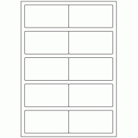 540 - Label Size 97mm x 50mm - 10 labels per sheet 540 - Label Size 97mm x 50mm - 10 labels per sheet