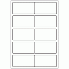 540 - Label Size 97mm x 50mm - 10 labels per sheet 
