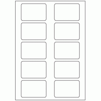 543 - Label Size 75mm x 51mm - 10 labels per sheet 543 - Label Size 75mm x 51mm - 10 labels per sheet