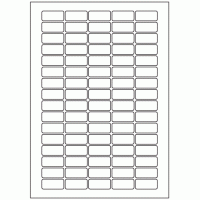 547 - Label Size 33.5mm x 15mm - 80 labels per sheet