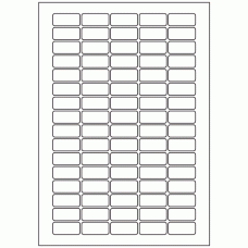 547 - Label Size 33.5mm x 15mm - 80 labels per sheet 