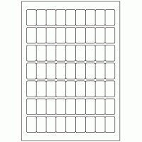 551 - Label Size 21mm x 34mm - 63 labels per sheet